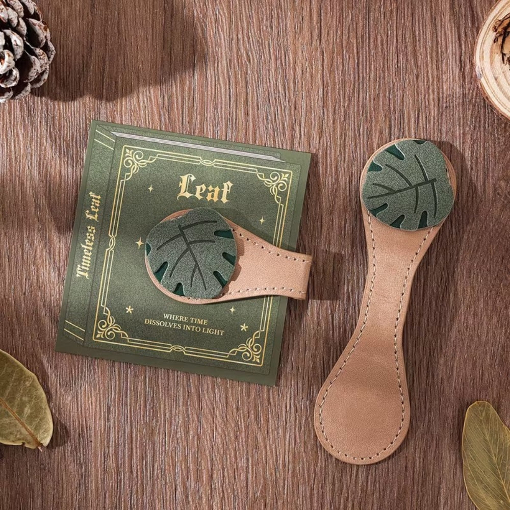 Bookmark (Magnetic) - Leather LEAF