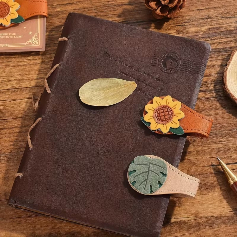 Bookmark (Magnetic) - Leather LEAF