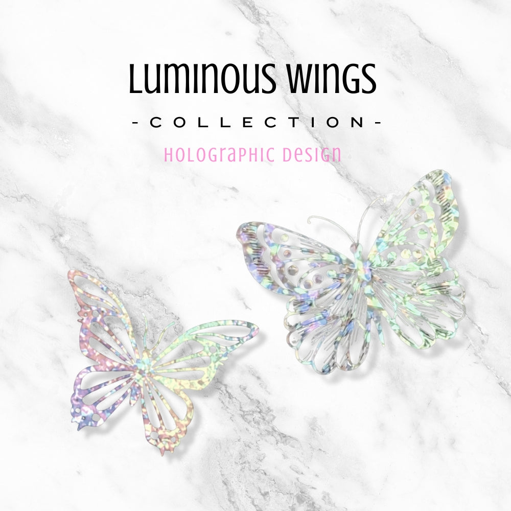 Sticker - Luminous Wings Collection (Holographic Design)