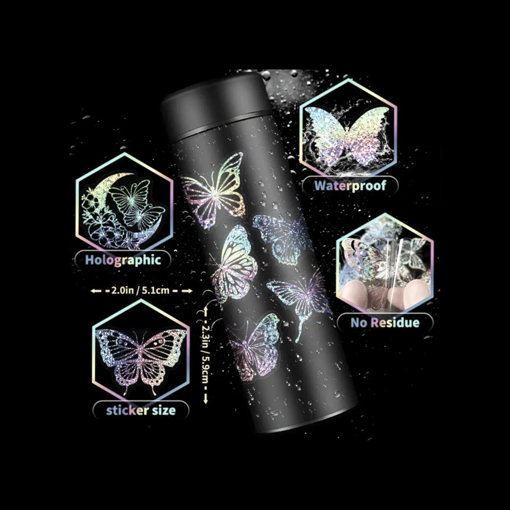 Sticker - Luminous Wings Collection (Holographic Design)