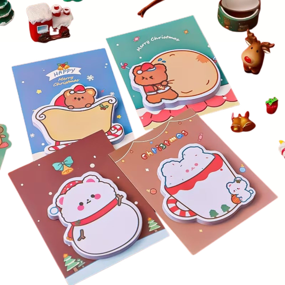 Notepad (Sticky) - Christmas Cute Holiday Set