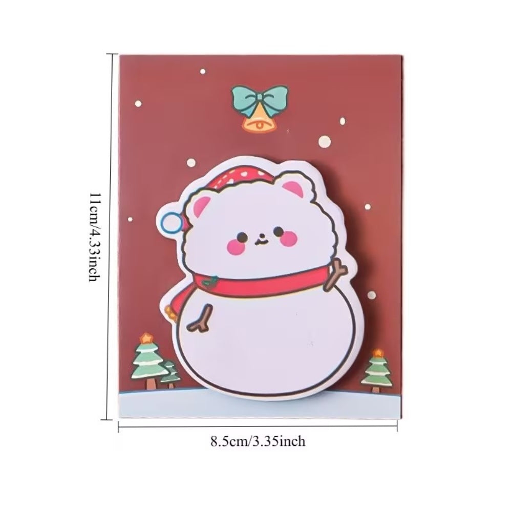 Notepad (Sticky) - Christmas Cute Holiday Set