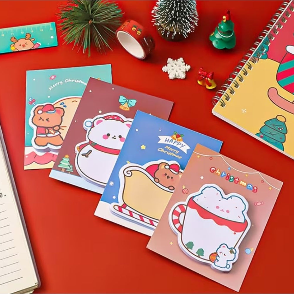 Notepad (Sticky) - Christmas Cute Holiday Set