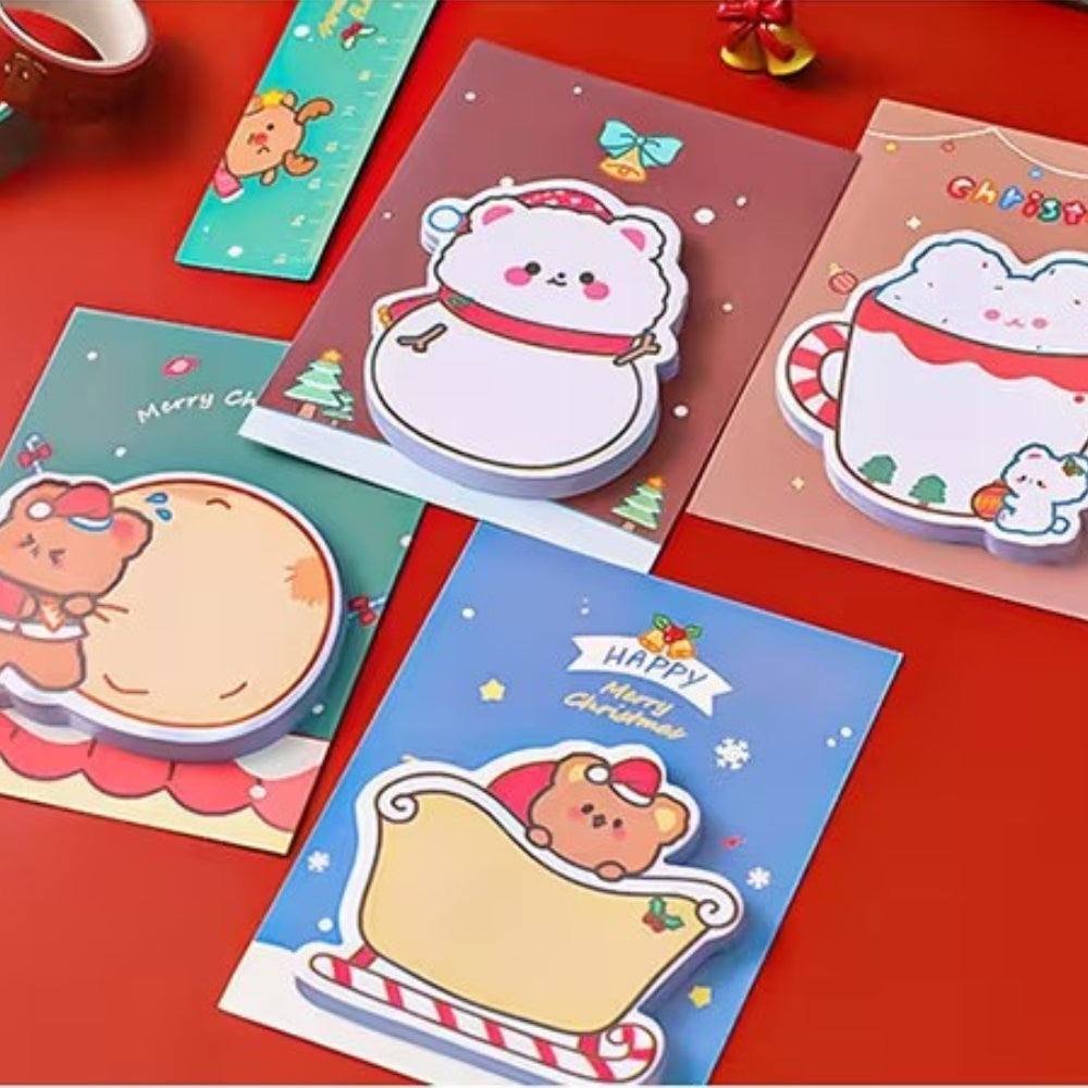Notepad (Sticky) - Christmas Cute Holiday Set
