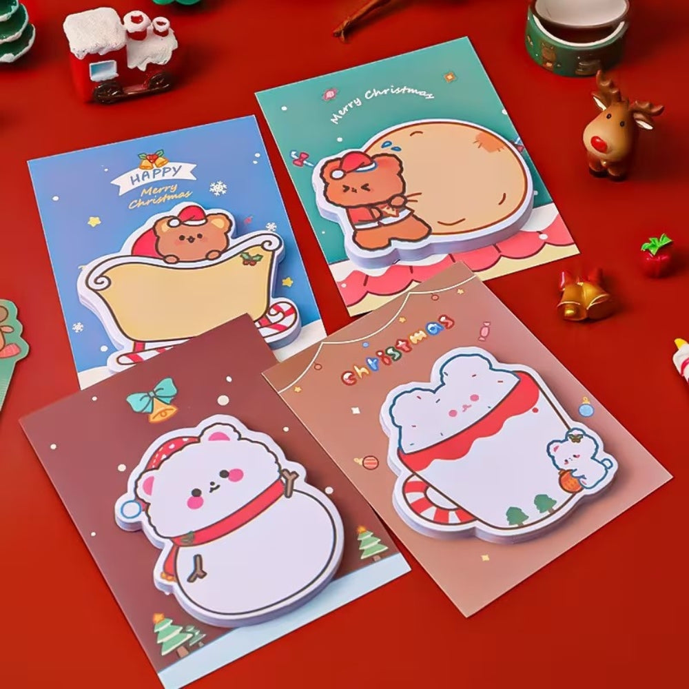 Notepad (Sticky) - Christmas Cute Holiday Set