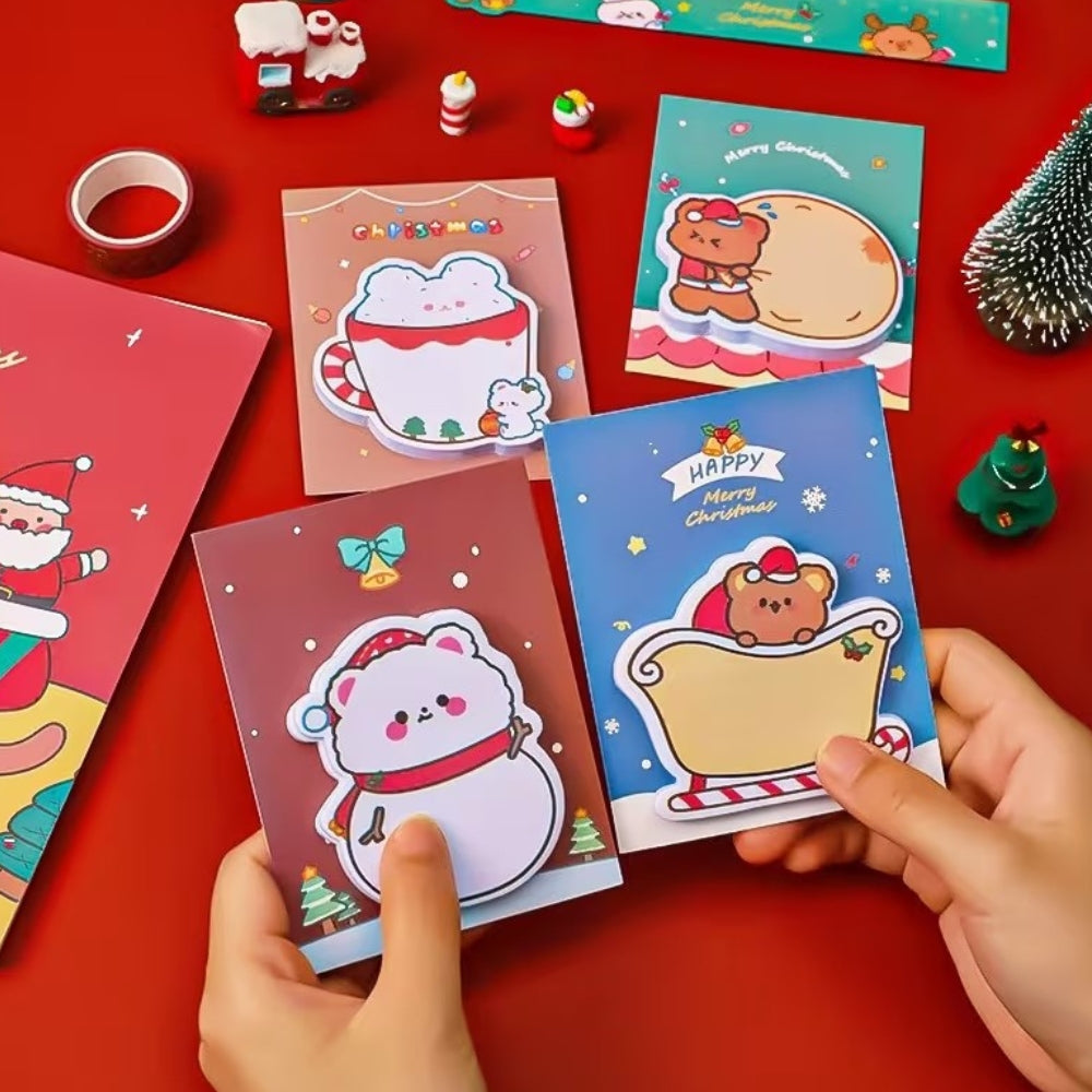 Notepad (Sticky) - Christmas Cute Holiday Set