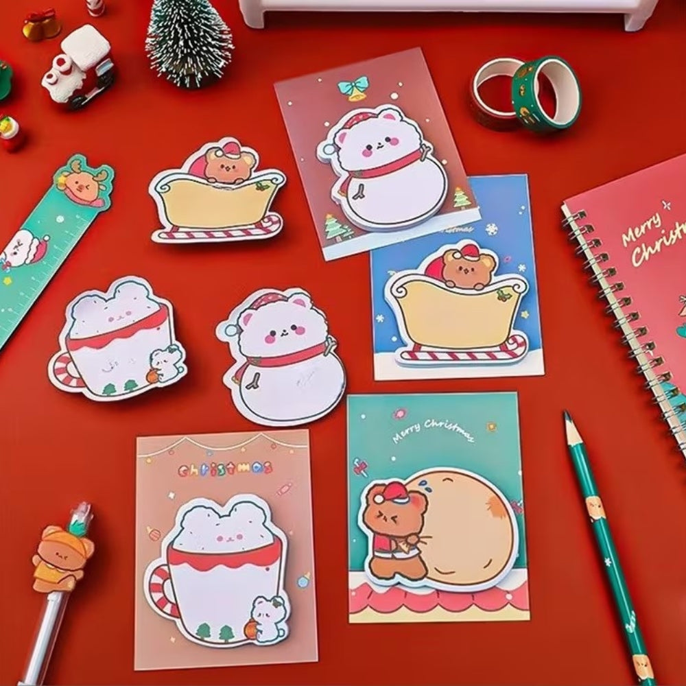 Notepad (Sticky) - Christmas Cute Holiday Set