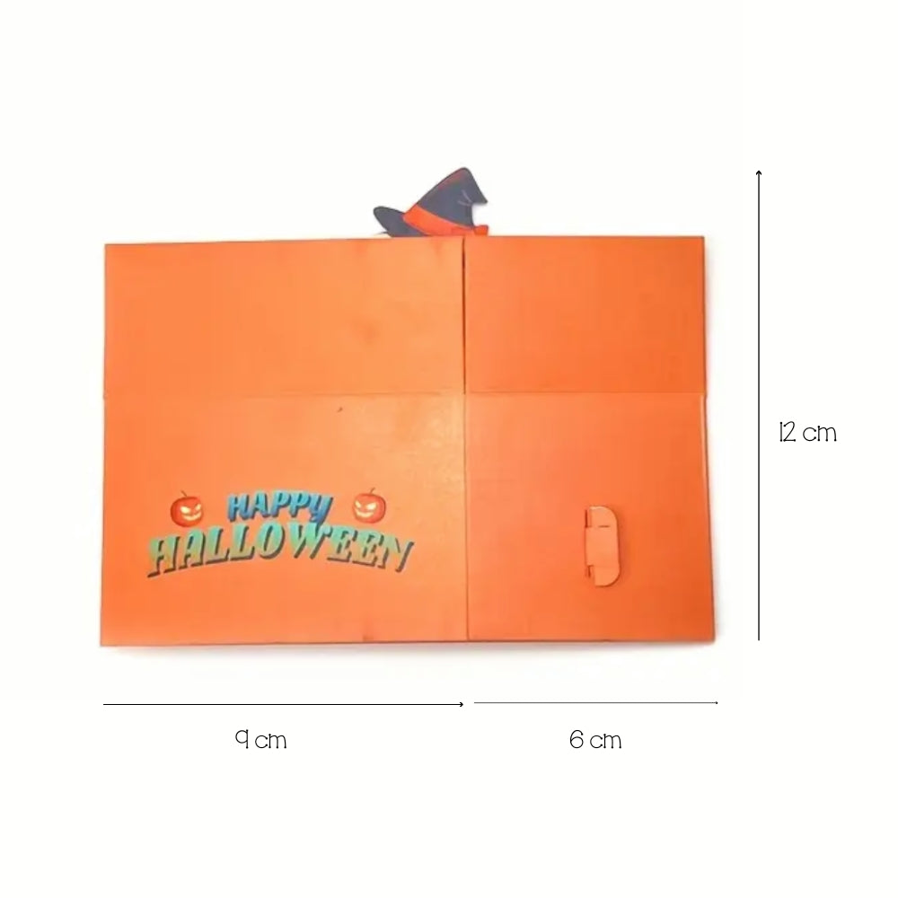 POP-UP 3D Greeting Card (Halloween) - Happy Ghost