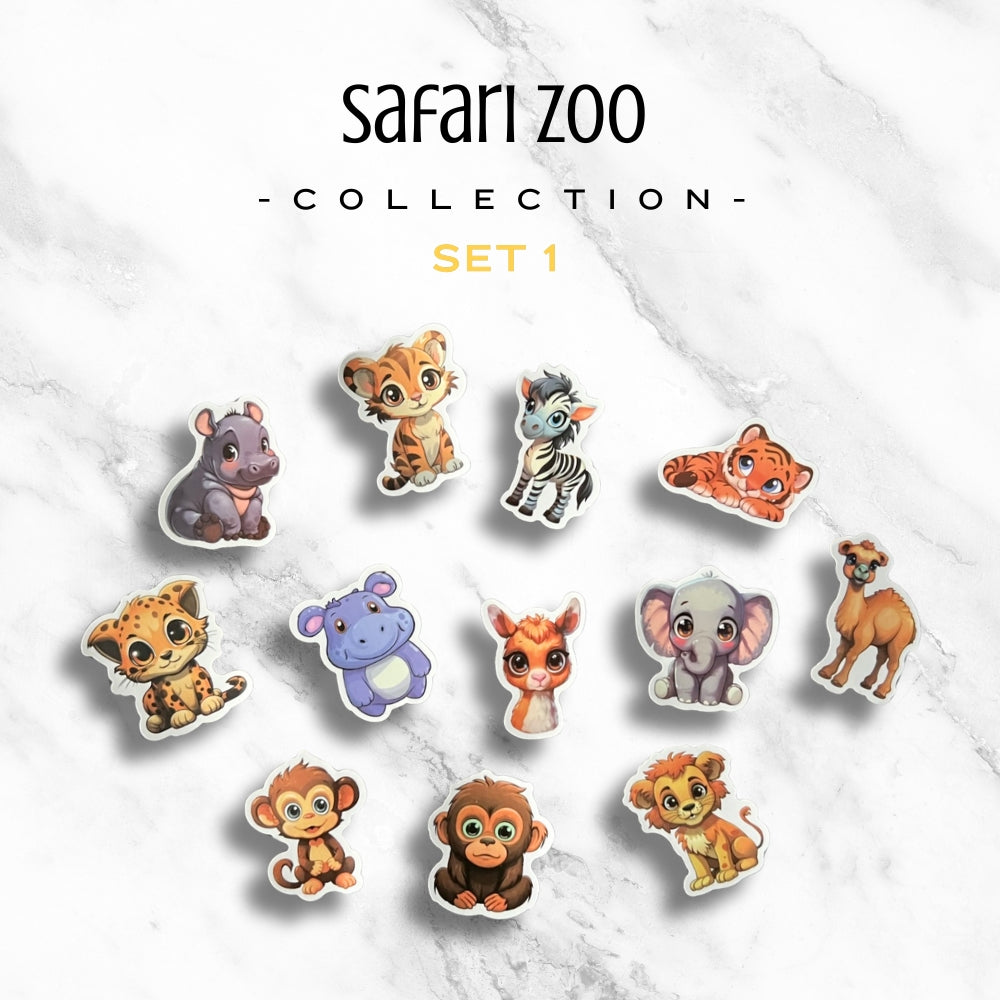 Sticker - Safari Zoo Collection (Set 1)
