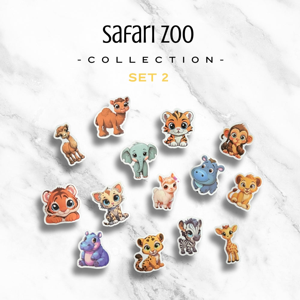 Sticker - Safari Zoo Collection (Set 2)