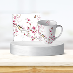 Bird & Blossom Fine Bone China Mug Set