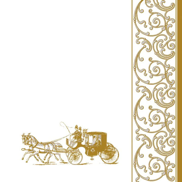 Lunch Napkin - Wedding Cart