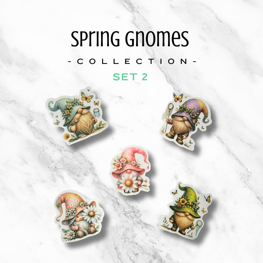 Sticker - Spring Gnomes Collection (Set 2)