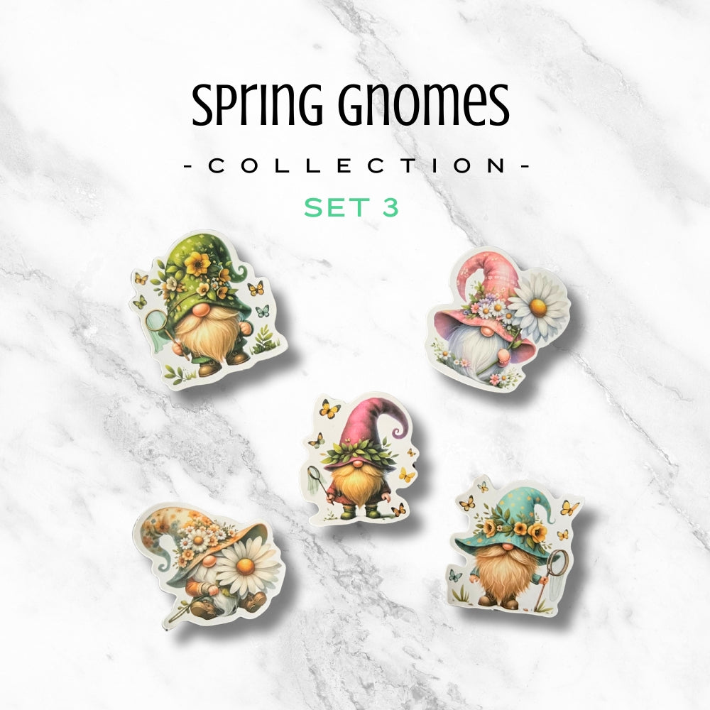 Sticker - Spring Gnomes Collection (Set 3) – Snow's Boutique