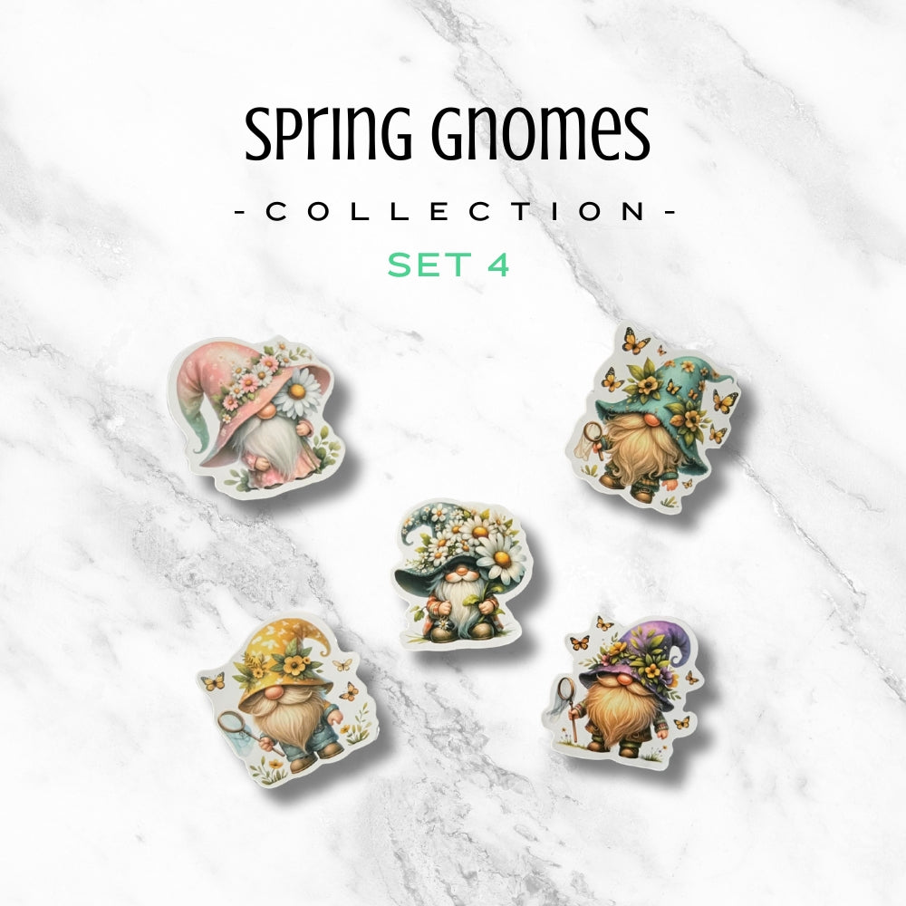 Sticker - Spring Gnomes Collection (Set 4)