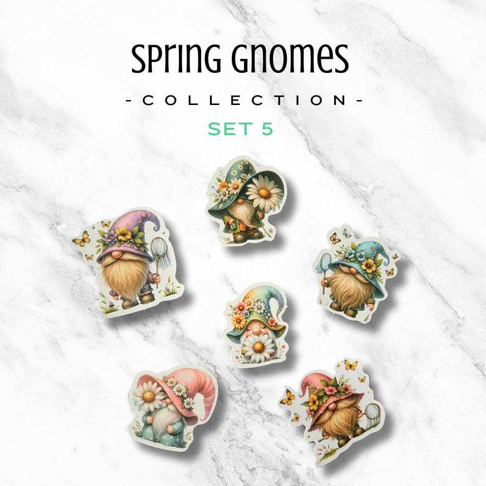 Sticker - Spring Gnomes Collection (Set 5)