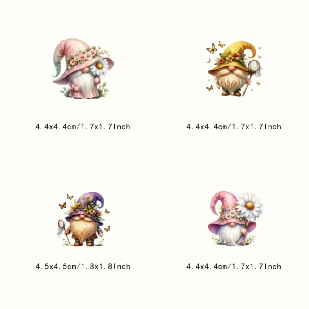 Sticker - Spring Gnomes Collection (Set 5)