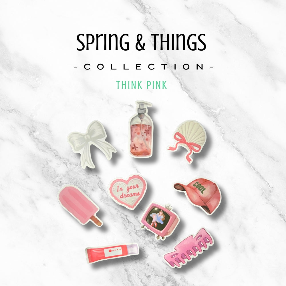 Sticker - Spring & Things Collection (Think Pink Set)