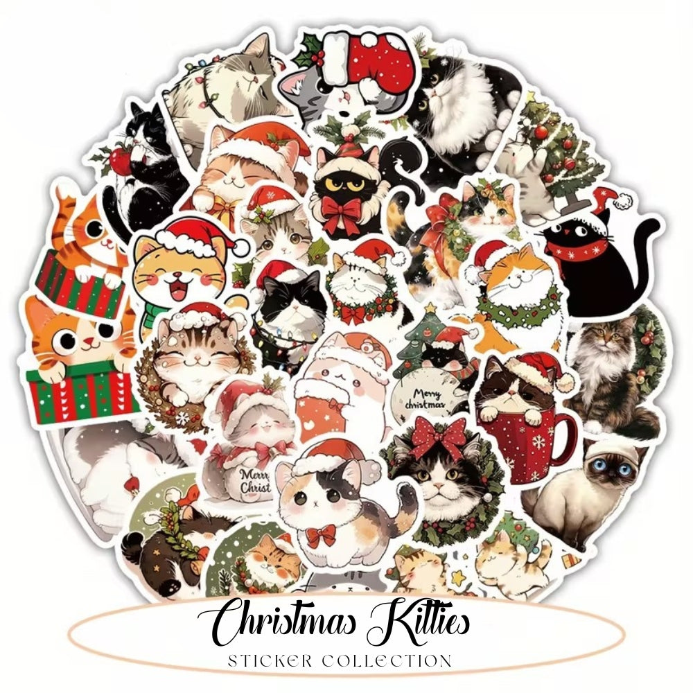 Sticker (Christmas) - Christmas Kitties Collection