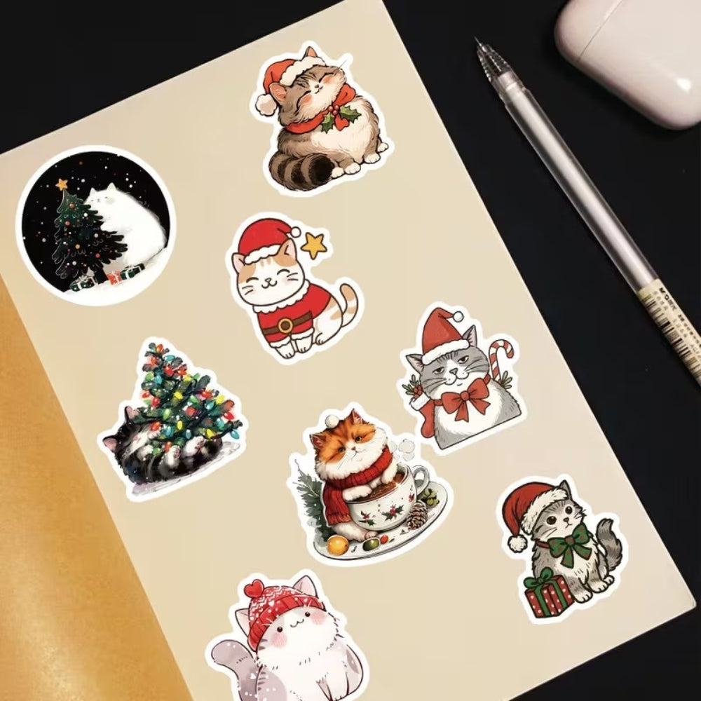 Sticker (Christmas) - Christmas Kitties Collection