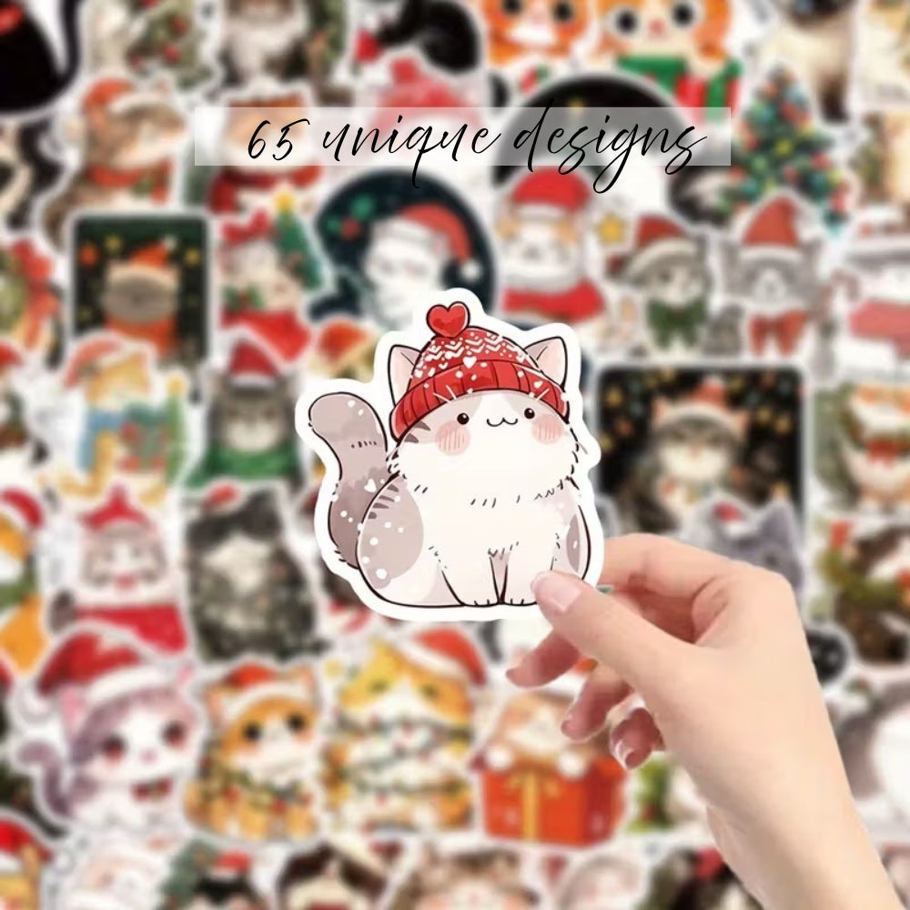 Sticker (Christmas) - Christmas Kitties Collection