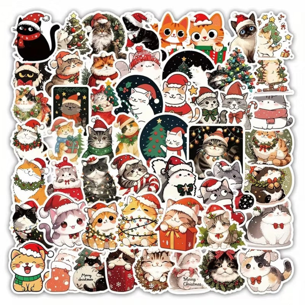 Sticker (Christmas) - Christmas Kitties Collection
