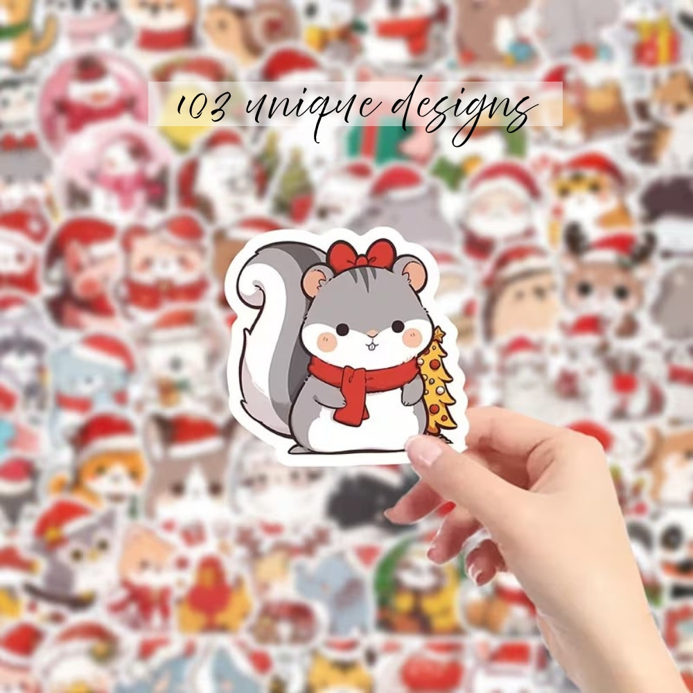 Sticker (Christmas) - Holiday Friends Collection