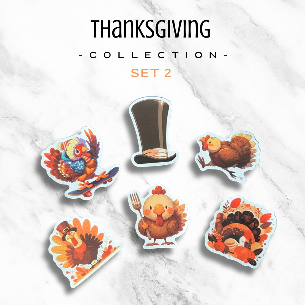 Sticker - Thanksgiving Collection (Set 2)