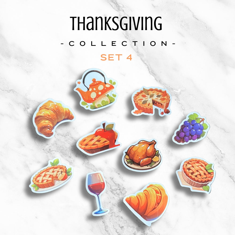 Sticker - Thanksgiving Collection (Set 4)