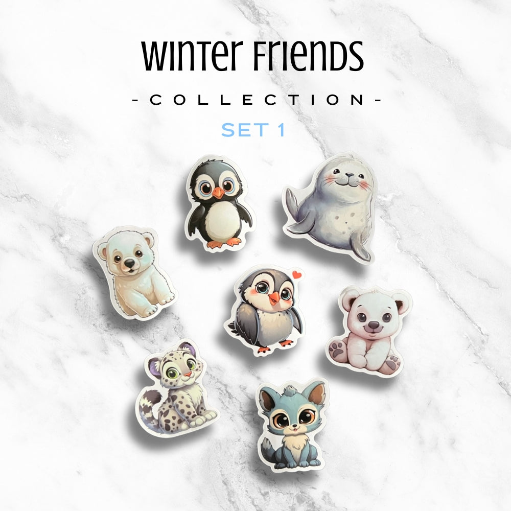 Sticker - Winter Friends Collection (Set 1)