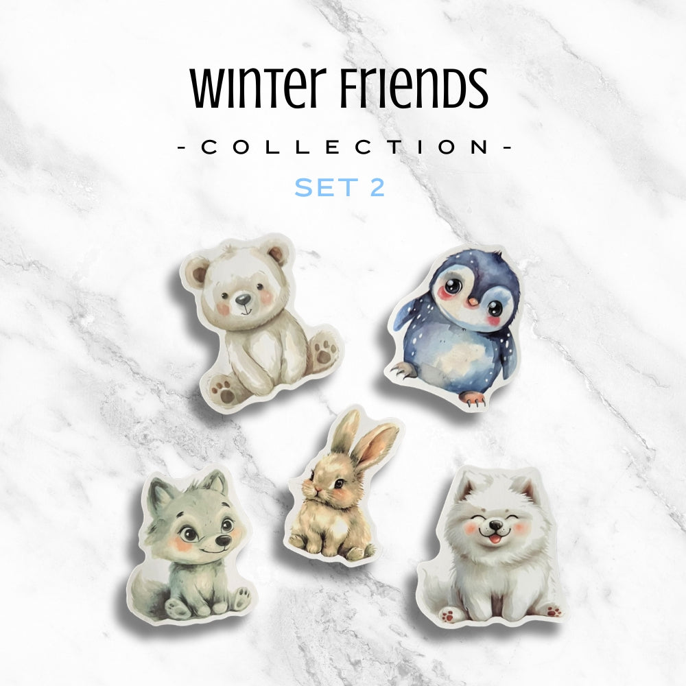 Sticker - Winter Friends Collection (Set 2)
