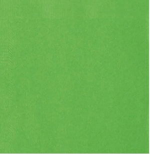 Serviette de Cocktail - Couleur Unie VERT