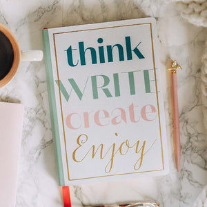 Notebook (A5) - Think Write Create Enjoy