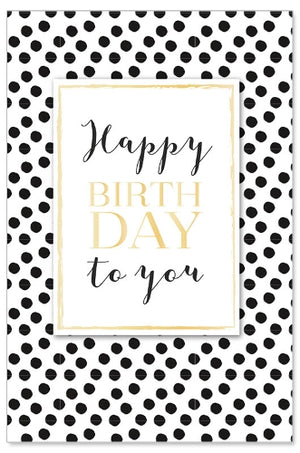 
                
                    Load image into Gallery viewer, Greeting Card (Birthday) - Happy Birthday with Dots
                
            