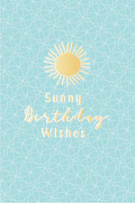 Greeting Card (Birthday) - Sunny Birthday Wishes