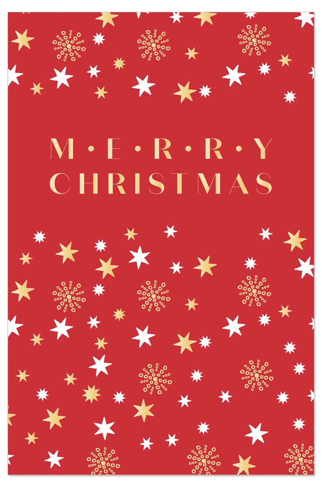 Greeting Card (Christmas) - Red Christmas