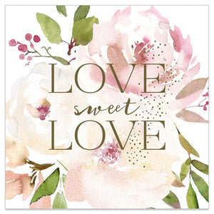 MINI Carte de Voeux (Amour) - Love Sweet Love