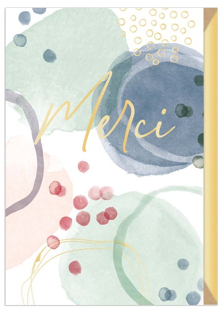 Greeting Card (All Occasions) - Watercolour Art MERCI