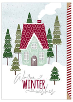 Carte de voeux (Noël) - Vœux chaleureux d'hiver