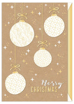 Greeting Card (Christmas) - Hanging Ornaments (Organics)