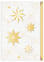 Greeting Card (Christmas) - 3D Starbursts