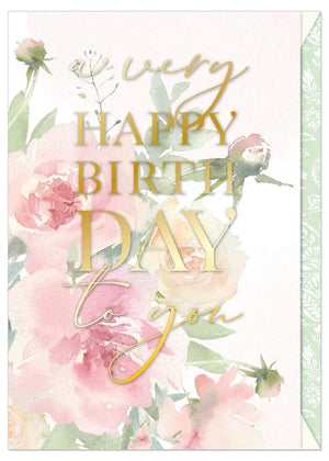 Greeting Card (Birthday) - Very Happy Birthday to You