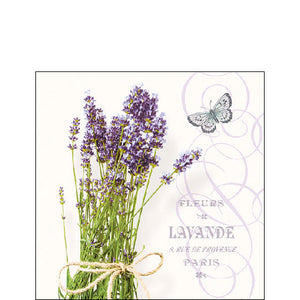 
                
                    Load image into Gallery viewer, Cocktail Napkin - Bunch Of Lavender
                
            