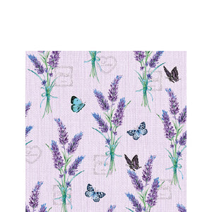 Cocktail Napkin - Lavender With Love LILAC