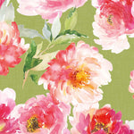 Lunch Napkin - Spring Flowers GREEN