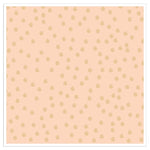 Lunch Napkin - Gold Dots on PEACH