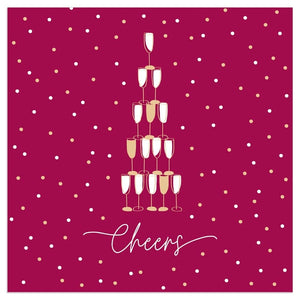 Lunch Napkin - Cheers MULBERRY