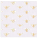 Lunch Napkin - Bees Pattern LILAC