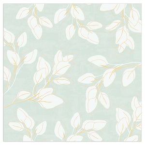 Lunch Napkin - Lovely Leaves GREEN