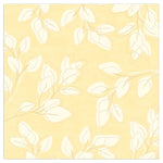 Serviette à Déjeuner - Lovely Leaves JAUNE